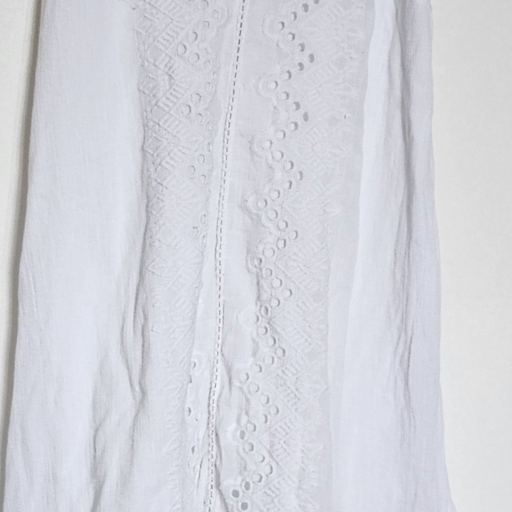 Pure cotton spaghetti strap nightgown sleepwear by Cynthia Rowley size Large